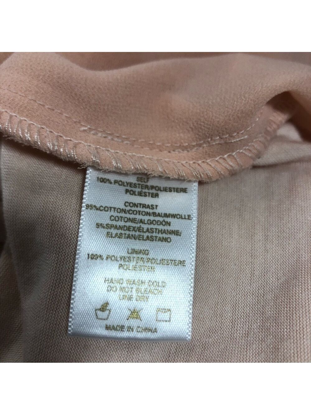 Anthropologie Sunday in Brooklyn Peach Pintucked Halter Tank Top, size S - Picture 9 of 11